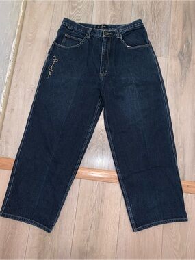 Vintage Sean John Embroidered Baggy Signature Jeans Size: 34 Waist
